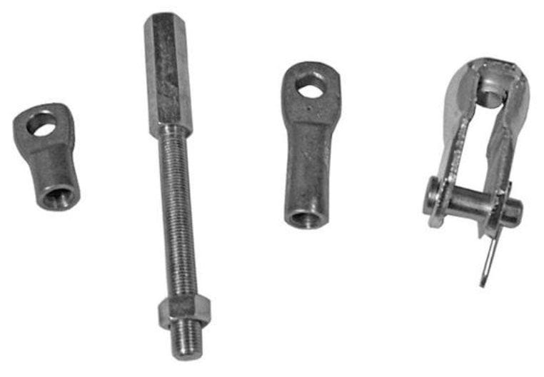 TUFFSTUFF 4-3/4" Long x 3/8" Thread With Clevis Tuffstuff Universal Brake Booster Rod Extension TUF4750 SR
