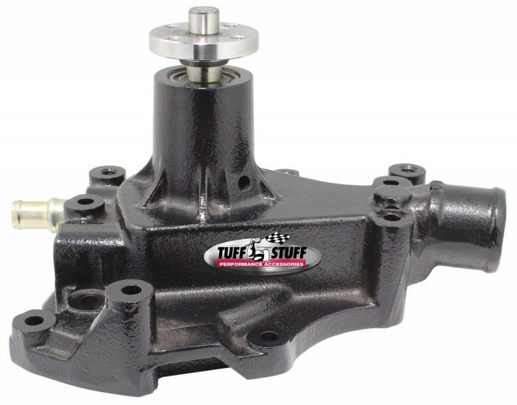 TUFFSTUFF Suit Ford 302-351C Tuffstuff High Flow Cast Water Pump (Black) with Passenger Side Inlet TUF1469C SR
