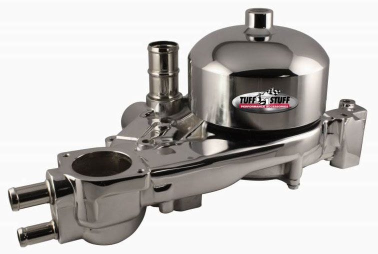 TUFFSTUFF Suit Holden/Chev LS1 With Pulley Tuffstuff Chrome Cast Aluminium Water Pump TUF1310A SR