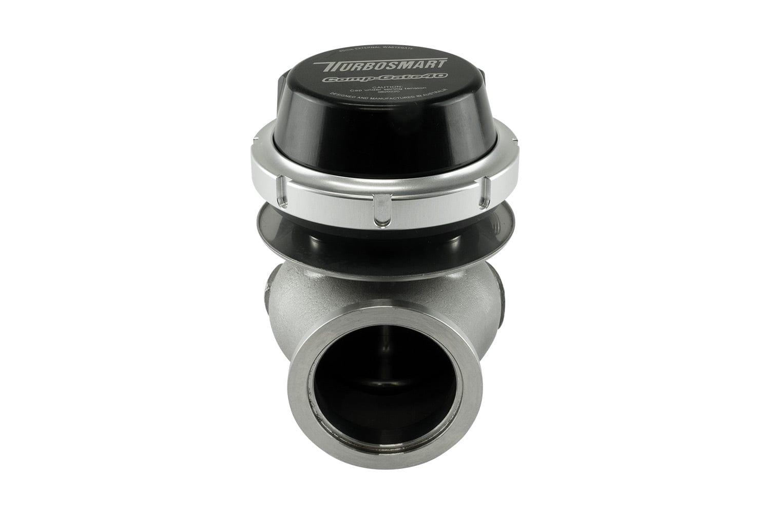 Turbosmart Black Finish Turbosmart WG40 CompGate 40mm External Wastegate 7psi TS-0505-1006 SR