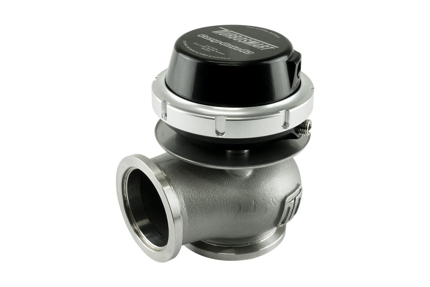 Turbosmart Black Finish Turbosmart WG40 CompGate 40mm External Wastegate 7psi TS-0505-1006 SR