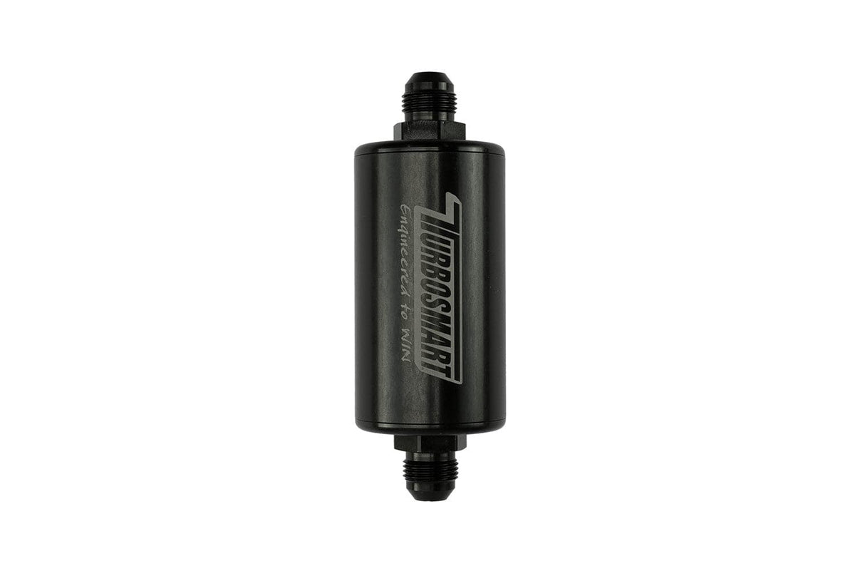 Turbosmart Fuel Filters Turbosmart Inline Fuel Filter 10um 8AN Black (TS-0402-1134) SR