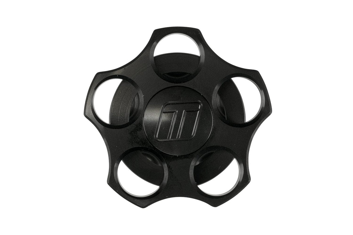 Turbosmart Oil Caps Turbosmart Oil Cap - M32x3.5 - Nissan - Black (TS-0891-0372) SR