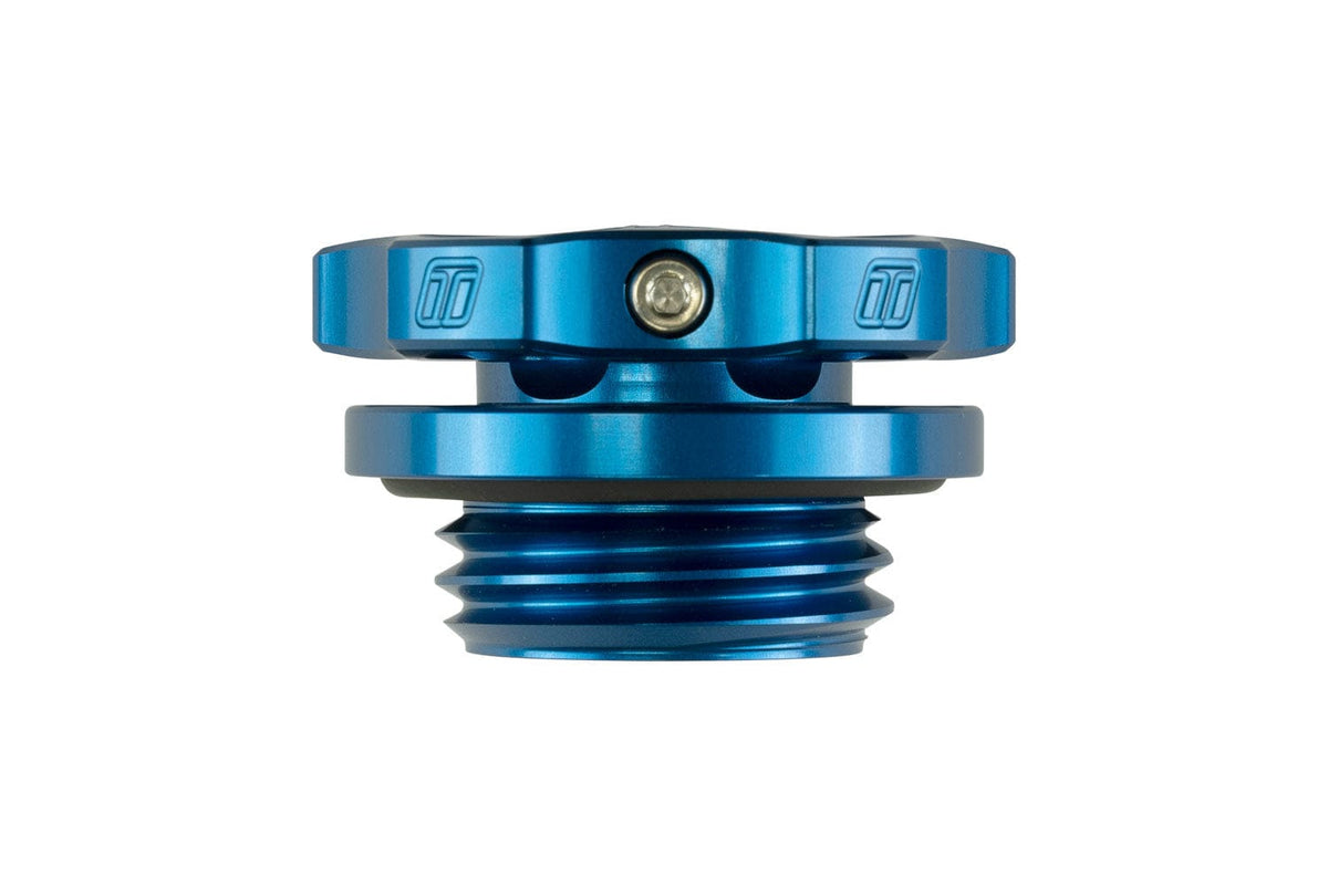 Turbosmart Oil Caps Turbosmart Oil Cap - M42x4.5 - Subaru - Blue (TS-0891-0471) SR