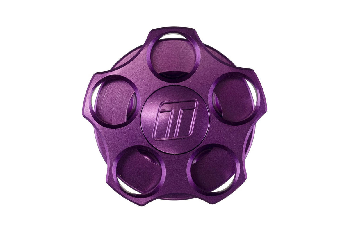 Turbosmart Oil Caps Turbosmart Oil Cap - M42x4.5 - Subaru - Purple (TS-0891-0473) SR