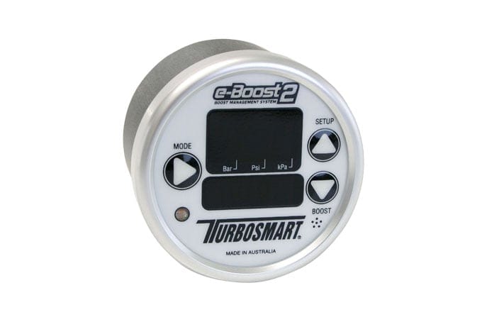 Turbosmart Turbosmart eB2 60psi 60mm White Silver Turbosmart E-Boost 2 Controller TS-0301-1001 SR