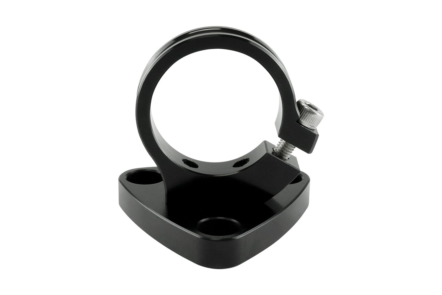 Turbosmart Turbosmart Oil Pressure Regulator (V2) Billet Bracket Turbosmart V2 Turbo Oil Pressure Regulator Billet Mounting Bracket, Black TS-0801-3002 SR