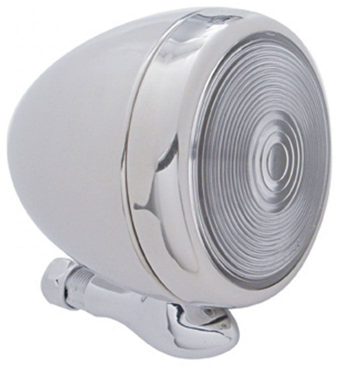 UPI 4-3/4" O.D, (NOT A Functioning Light) UPI Reproductions Chrome Teardrop Dummy Spotlight UP30648 SR