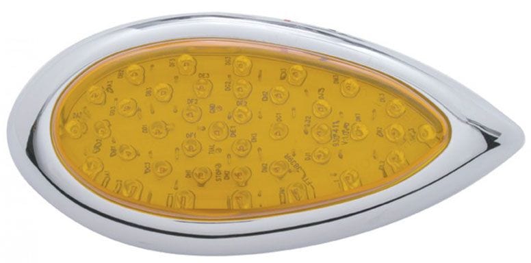 UPI Amber With 39 LED's UPI Reproductions Teardrop Turn Signal Assembly UP38805 SR