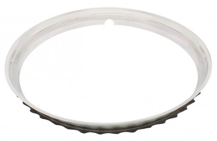 UPI Chrome - Suit 15" Rims, Ribbed Finish UPI Reproductions Wheel Trim Ring UPA6224-5 SR