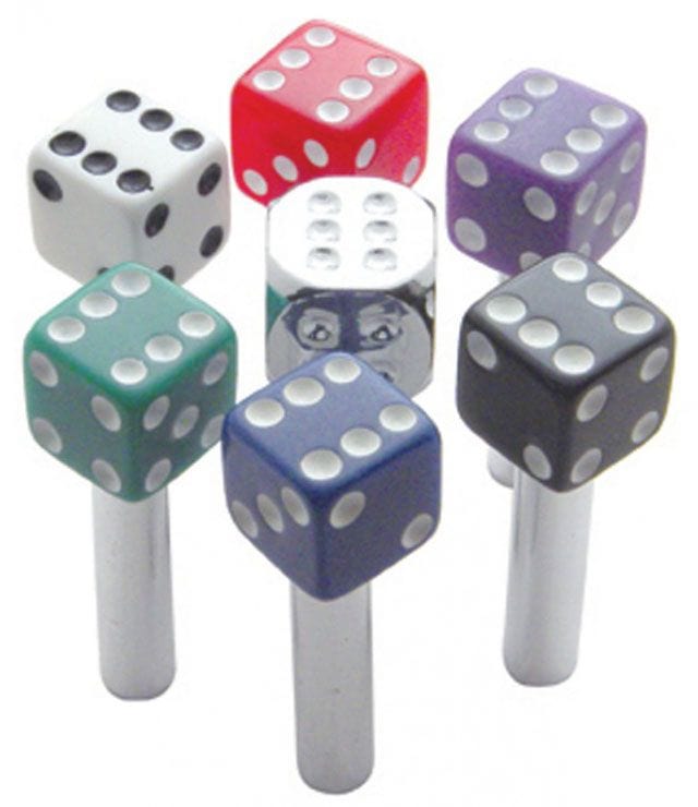 UPI Reproductions Purple With White Dots (Pair) UPI Reproductions Dice Door Lock Knob UP70151 SR