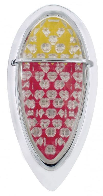 UPI Suit 1938-39 Ford "Baby Zephyr" UPI Reproductions Rear LED Tail Light Assembly UPAFTL383905ZR SR