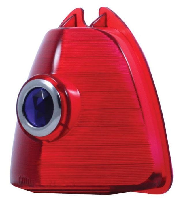 UPI Suit 1953 Ford, Red With Blue Dot UPI Reproductions Rear Tail Light Lens UPC4006-1 SR
