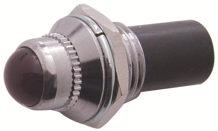 UPI UPI Reproductions 3/8" Mini 12V Pilot Dash Lamp Warning Light, Red UP40055 SR