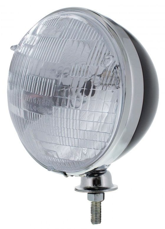 UPI With Sealed Beams (Pair) UPI Reproductions Black 7" DIETZ Headlight Assembly UPA5022BHS SR