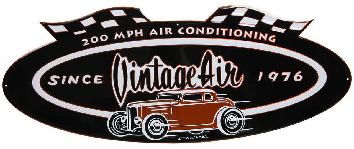 Vintage Air Vintage Air Vintage Air Metal Garage Sign VA809000-VAM SR