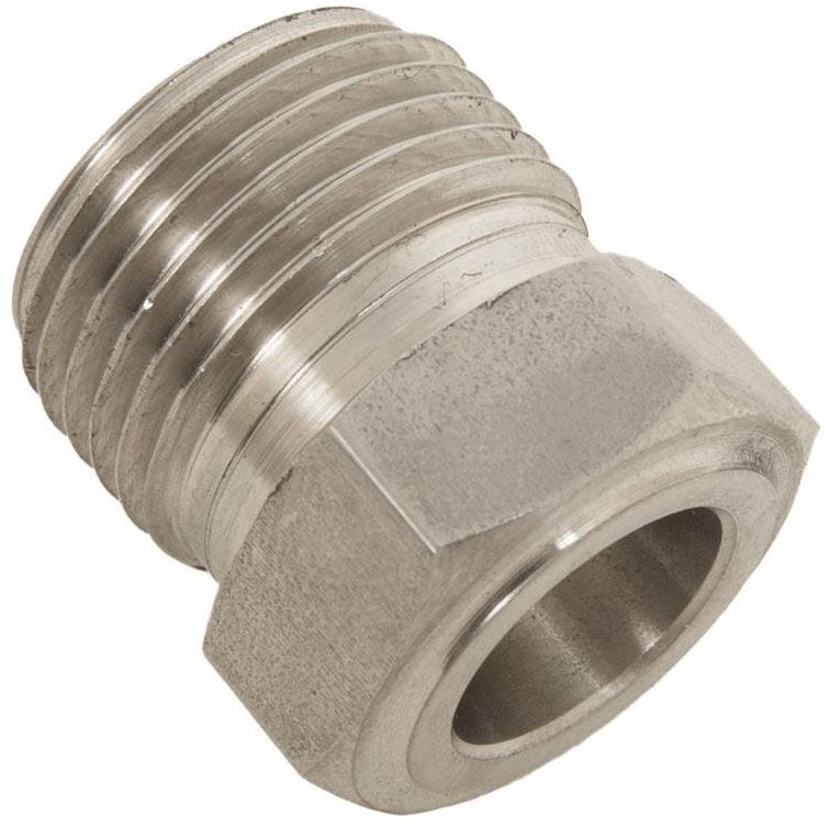 Vintage Air Vintage Air Vintage Air Stainless Male Weld-On O-Ring Nut -10 VA36356-MPA SR