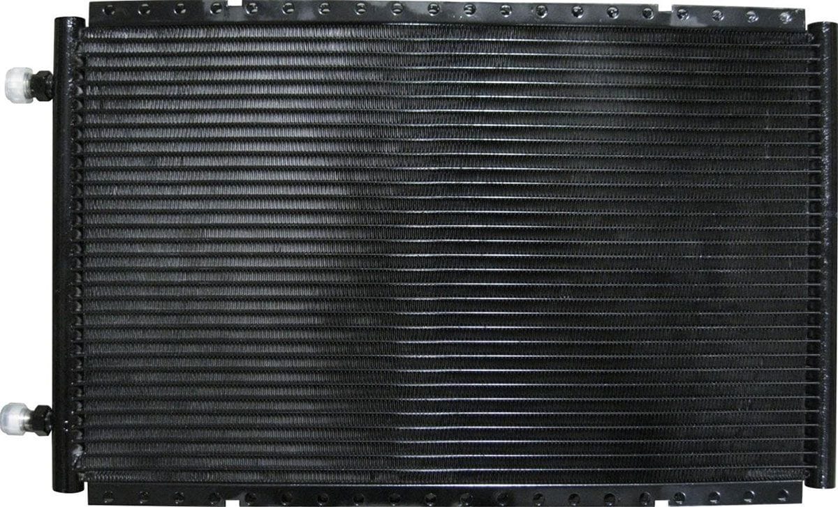 VINTAGEAIR 14" Tall x 24" Wide x .83" Thick, -8 Top, -6 Bottom Vintage Air Vintage Air Condenser With Brackets VA03263-VUC SR