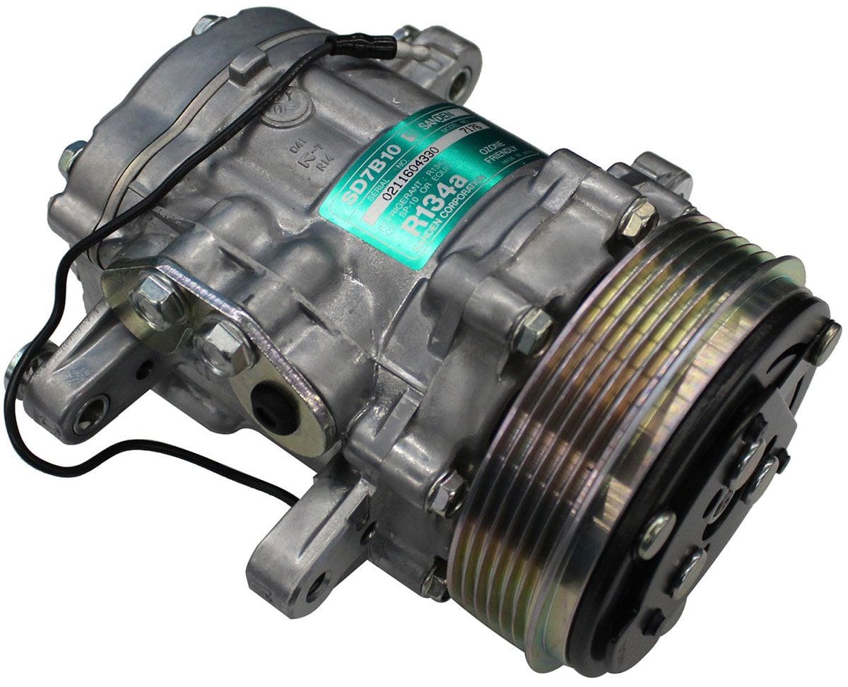 VINTAGEAIR Vintage Air Sanden SD7 A/C Compressor Serpintine Pulley, STD Finish VA04670-MTA SR