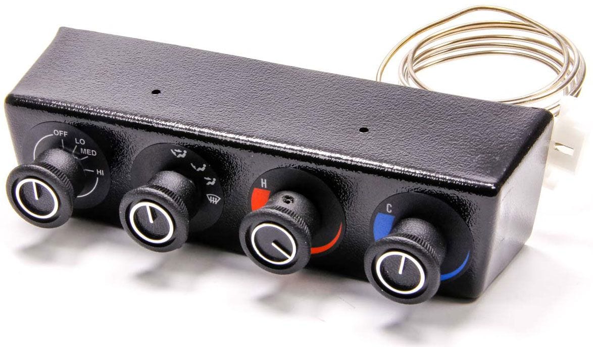 VINTAGEAIR Vintage Air Vintage Air Gen II 4 Knob Under dash Pod With Custom Knobs VA49200-RHA SR