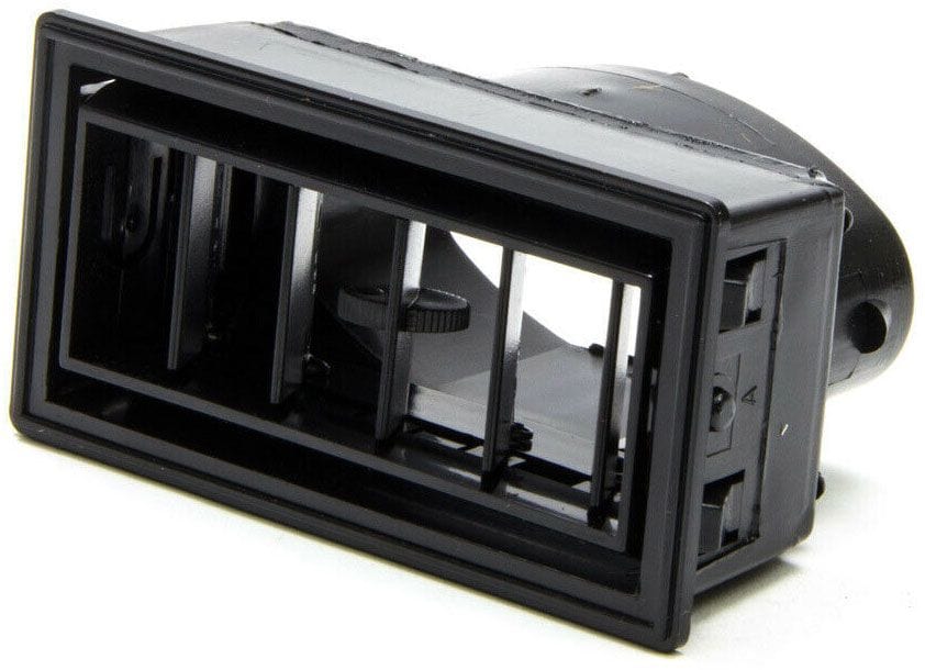 VINTAGEAIR Vintage Air Vintage Air Rectangle Louvre All Black 3.875" x 2" For 2.5" Hose VA49327-VUL SR