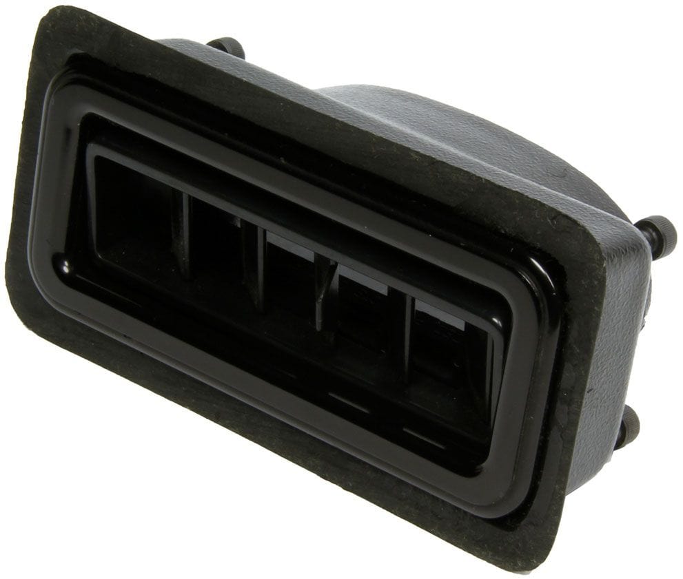 VINTAGEAIR Vintage Air Vintage Air Streamline Louvre Black Anodised Trim With Black Vanes. Face Size 4" SR