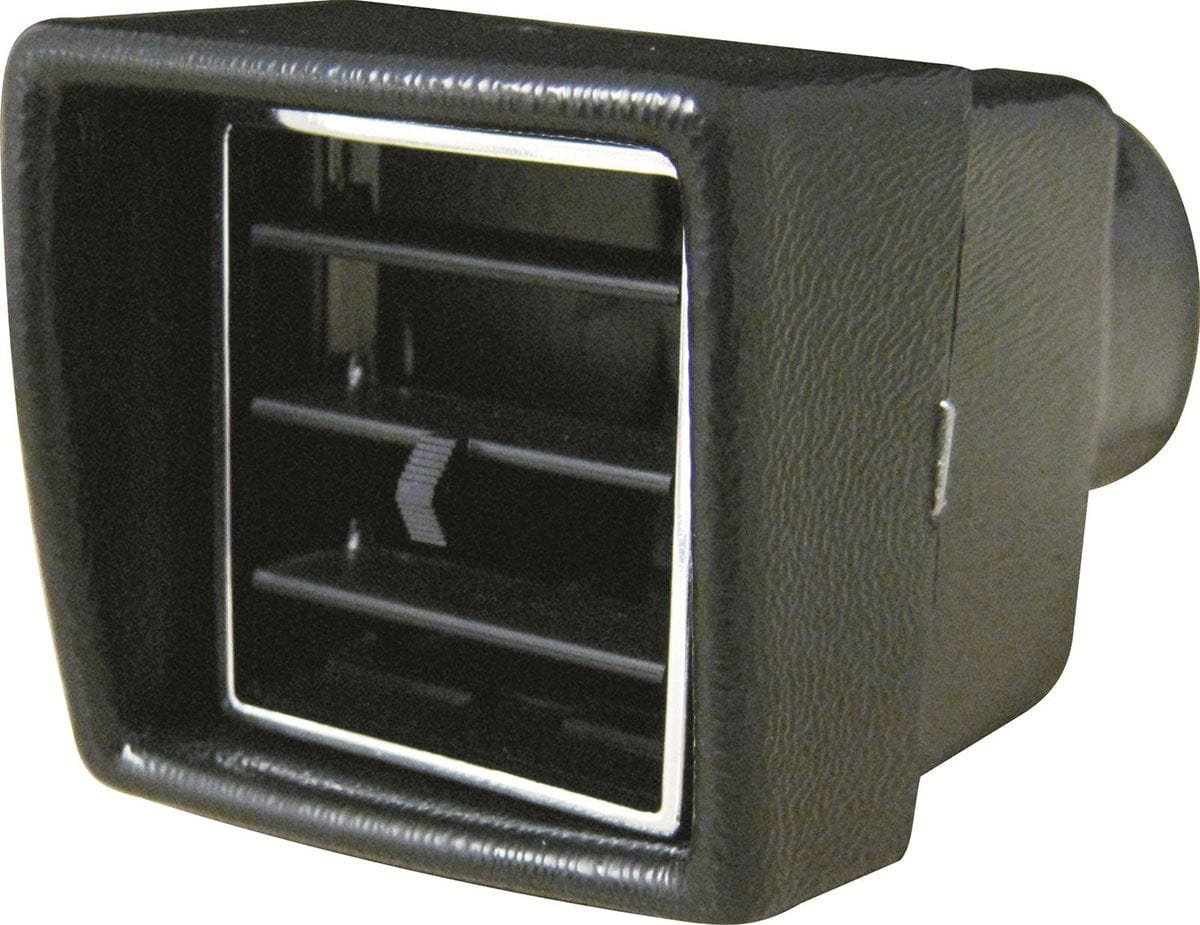 VINTAGEAIR Vintage Air Vintage Air Under dash Vent, All black 2.5" Hose VA49354-VUL SR
