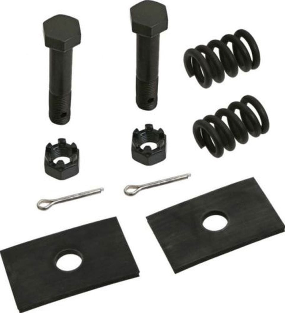 VINTIQUE Bolts, Springs, Nylocks Vintique 1928-48 Radiator Mount Kit, Black VIB-8130-S SR