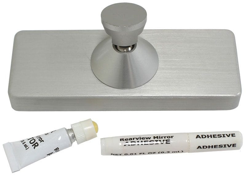 VINTIQUE Glue On Mirror Vintique Vintique Inc Billet Interior Rear View Mirror VIBA-17682-A SR