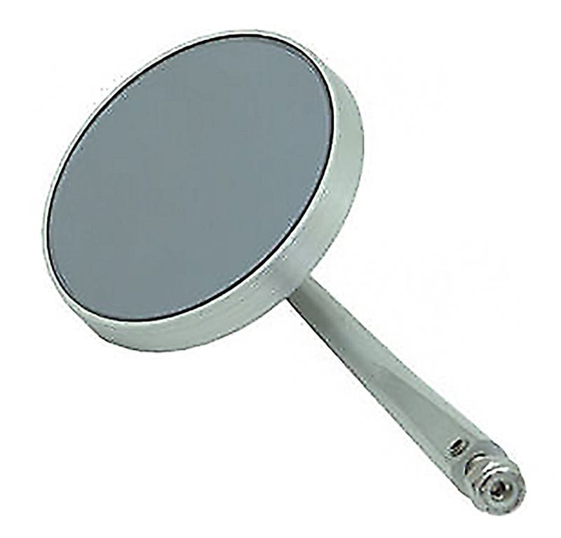 VINTIQUE Round Head Mounts Left Or Right Vintique Vintique Inc Billet Exterior Rear View Mirror VIBA-17700-P SR