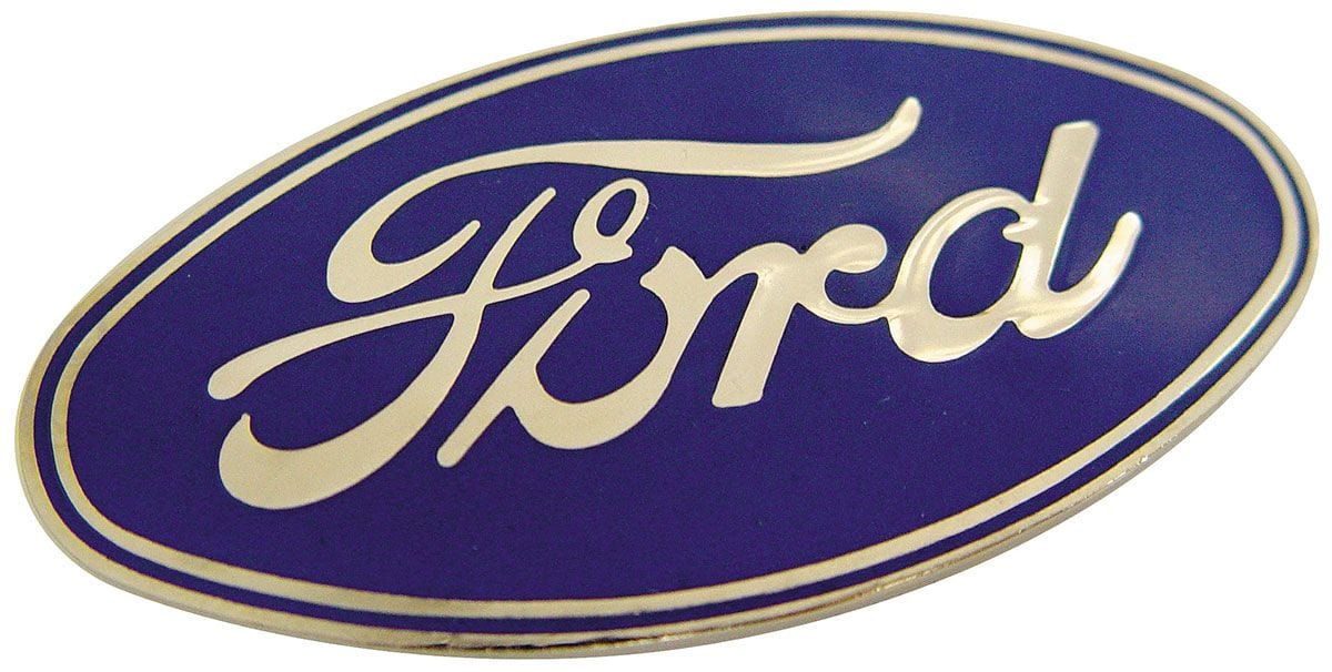 VINTIQUE Suit 1928-30 Ford, Blue Cloisonne Vintique Vintique Inc Radiator Shell Badge VIA-8212-A SR