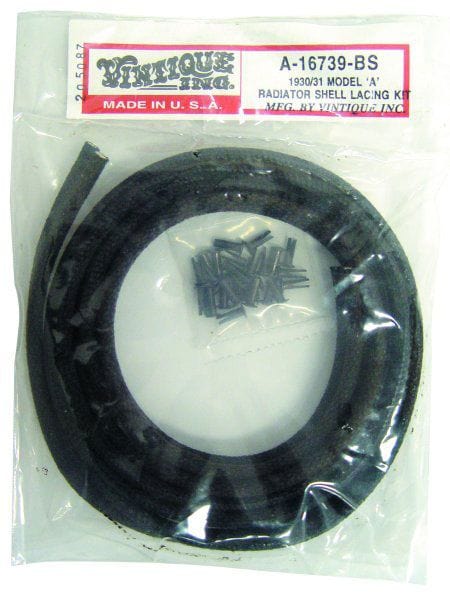 VINTIQUE Suit 1930-31 Ford Vintique Vintique Inc Radiator Lacing Kit With Rivets VIA-16739-BS SR