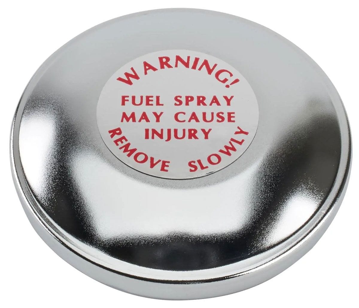 VINTIQUE Suit 1932-48 Ford Passenger & 1932-50 Pick Up Vintique Stainless Steel Petrol Cap Non-Locking VI11C-9030-A SR