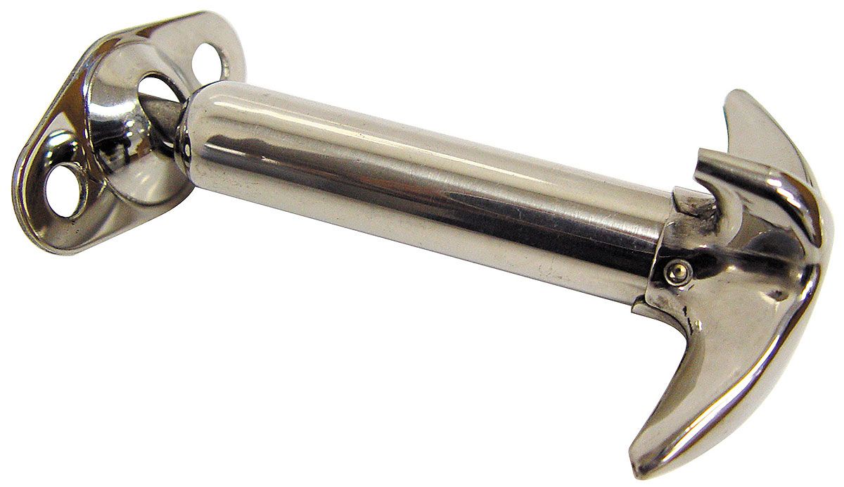 VINTIQUE Suit 1932 Ford Passenger Car & 1932-34 Pickup Vintique Vintique Inc Polished S/S Bonnet Latch VIB-16750-SS SR