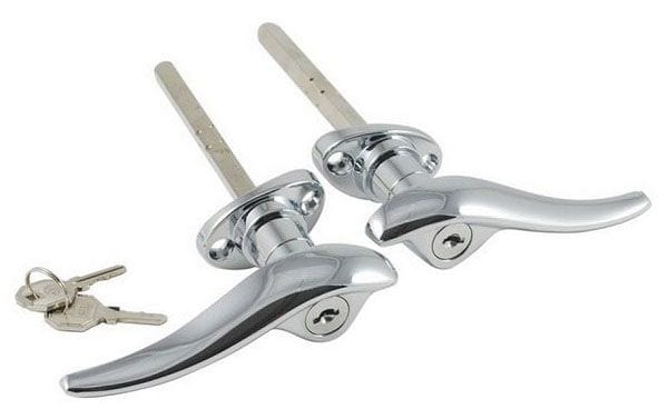 VINTIQUE Suit 1932 Ford Vintique Vintique Inc S/S Outside Locking Door Handles VIB-702350-1-L SR