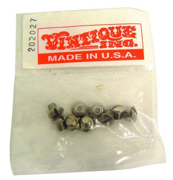 VINTIQUE Suit 1935-35 Ford Passenger & Pickup Vintique Vintique Inc Windshield Frame Screw Kit Set of 8 VI48-37111-SK SR