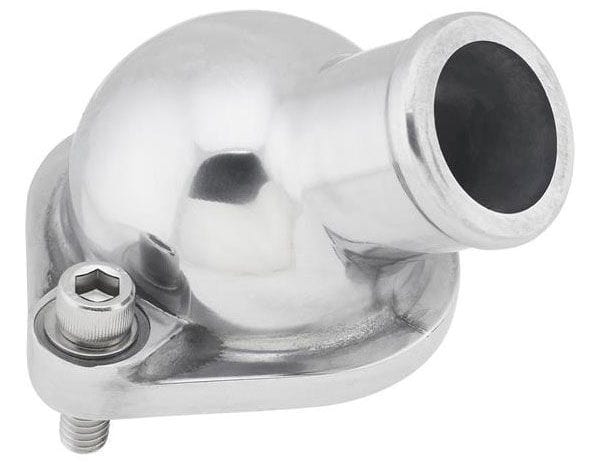 VINTIQUE Suit 1949-53 Ford Flathead Vintique Vintique Inc Polished Cast Aluminium Water Neck VI8A-8592-HR SR