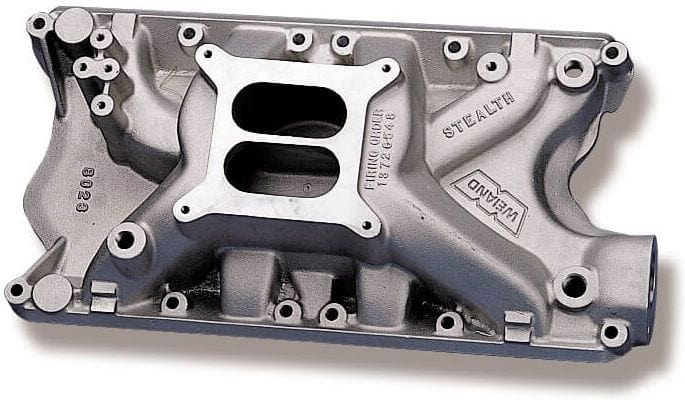 Weiand 351 Windsor, Satin Finish Weiand Weiand SB Ford Stealth Intake Manifold WM8023 SR