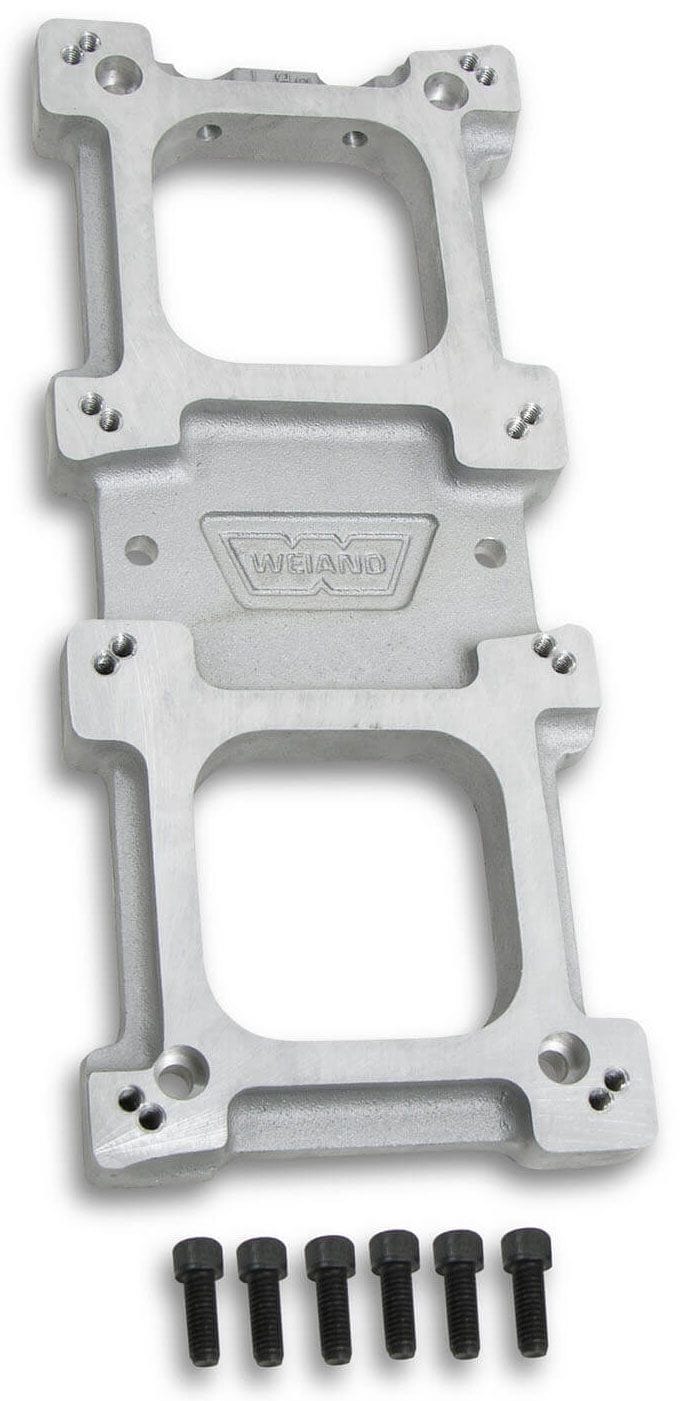 Weiand Weiand Weiand Supercharger Carburettor Adaptor Satin Finish WM7163 SR