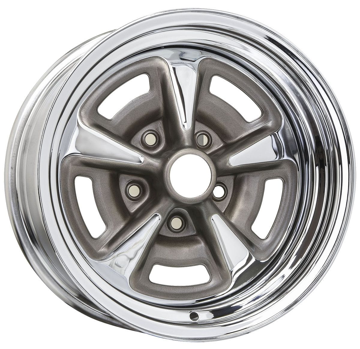 Wheel Vintiques 4-3/4" Bolt Circle With 5" Back Space Wheel Vintiques Painted Pontiac Rallye II Rim 15 x 10" WV60-503405 SR