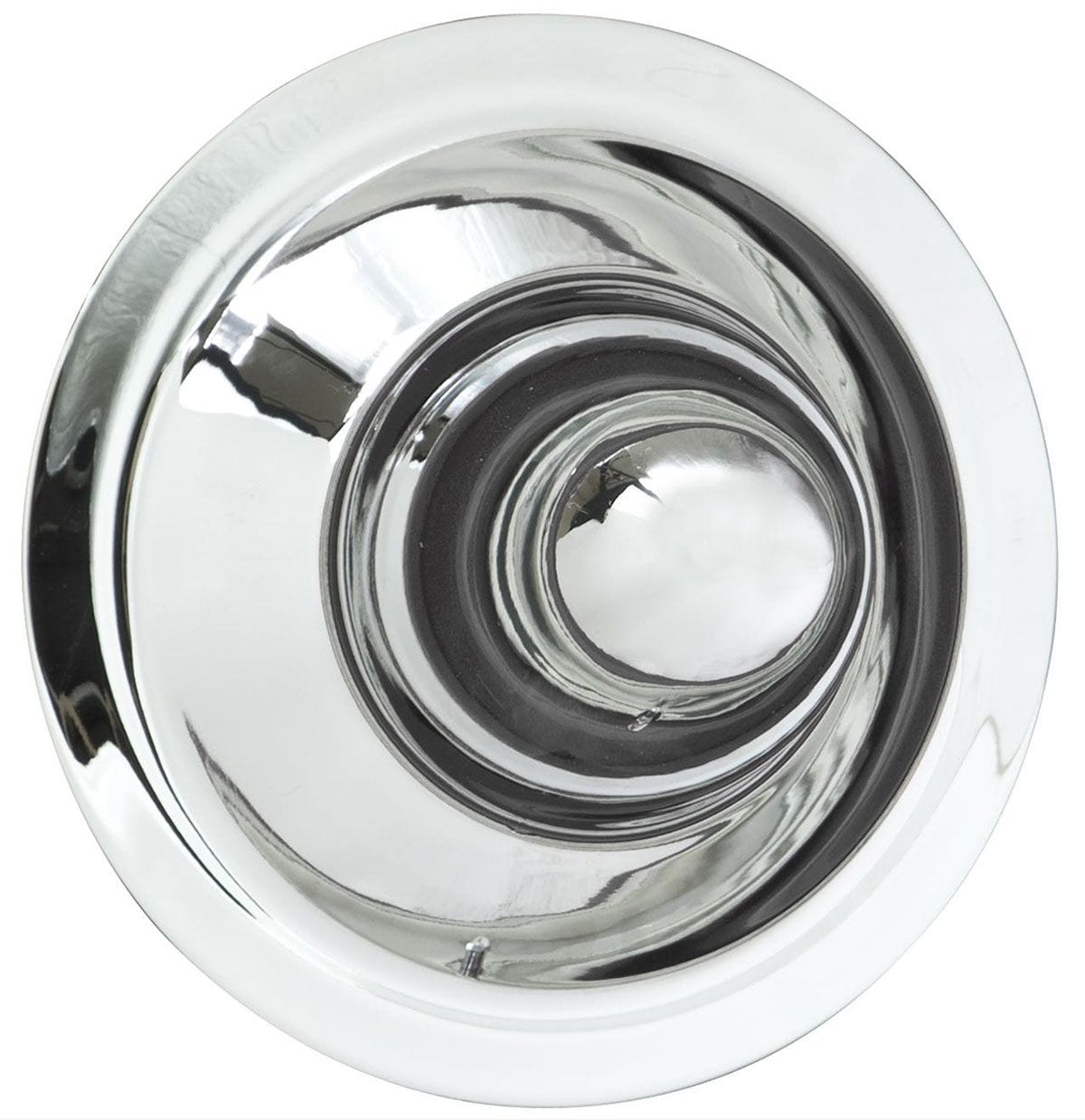 WHEELVINT 3-1/2" Tall Wheel Vintiques Chrome Short Bullet Cap WV1026 SR