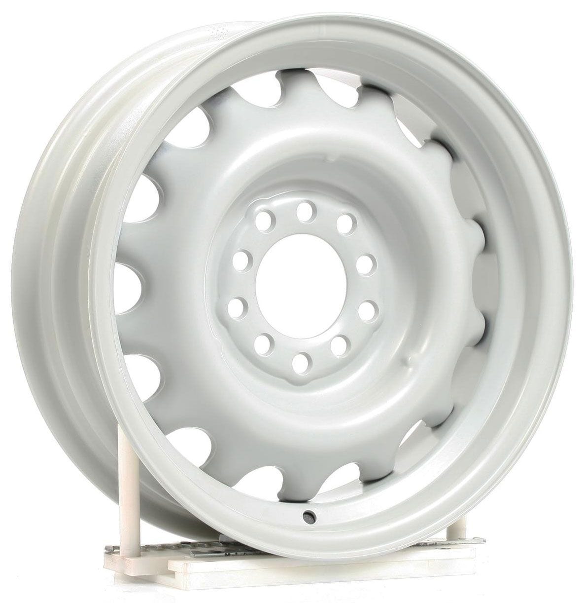 WHEELVINT 4-1/2 & 4-3/4" Bolt Circle With 3-1/4" Back Space Wheel Vintiques Artillery Steel Rim 15 x 5" - Grey Primer Finish WV17-5512314 SR