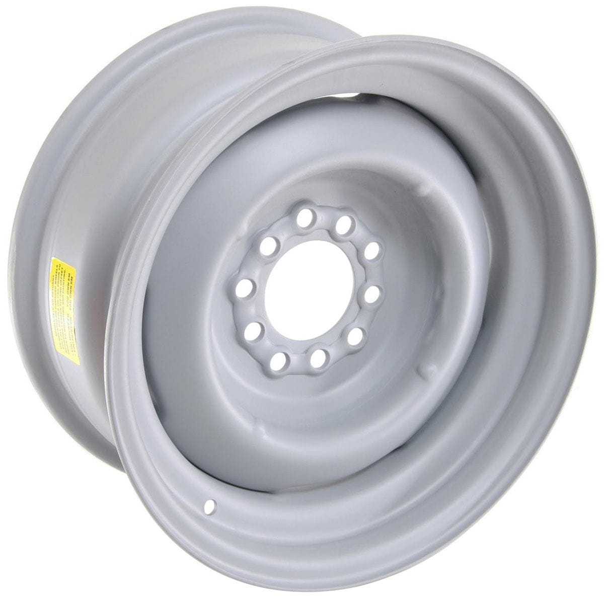 WHEELVINT 4-1/2 & 4-3/4" Bolt Circle With 4" Back Space Wheel Vintiques Gennie Steel Rim 15 x 7" - Grey Primer Finish WV14-571204 SR