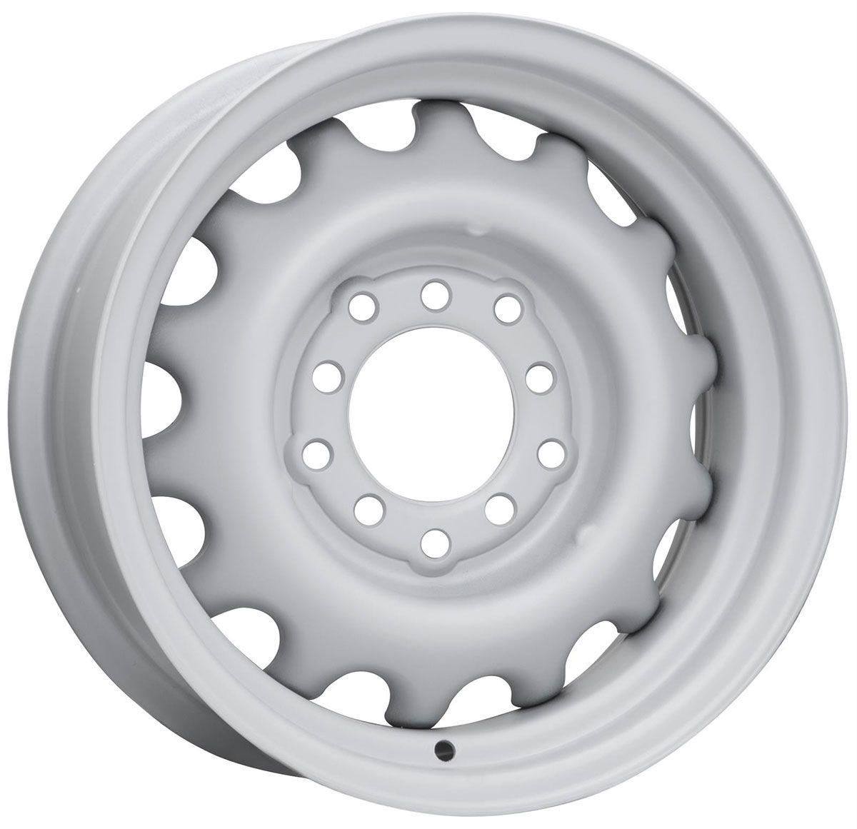 WHEELVINT 5 x 4.5/4.75" Bolt Cirle with 4.25" Backspace Wheel Vintiques 15 x 8" Artillery Bare Steel Wheel WV17-5812412 SR