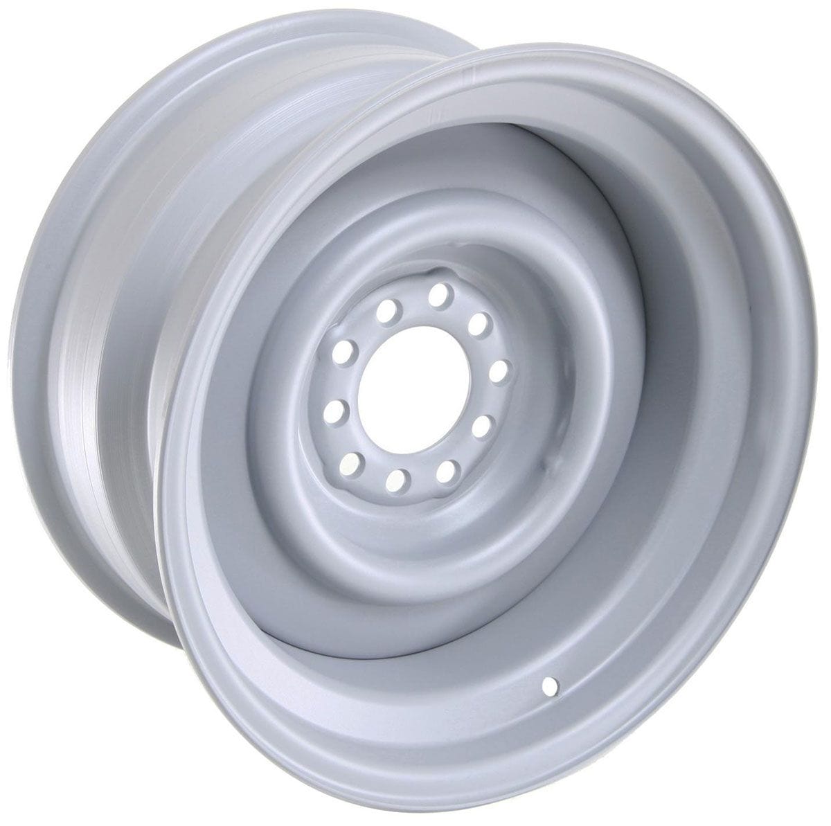 WHEELVINT 5 x 4.5/4.75" Bolt Cirle with 4" Backspace Wheel Vintiques 16 x 8" Smoothie Bare Steel Wheel WV12-681204 SR