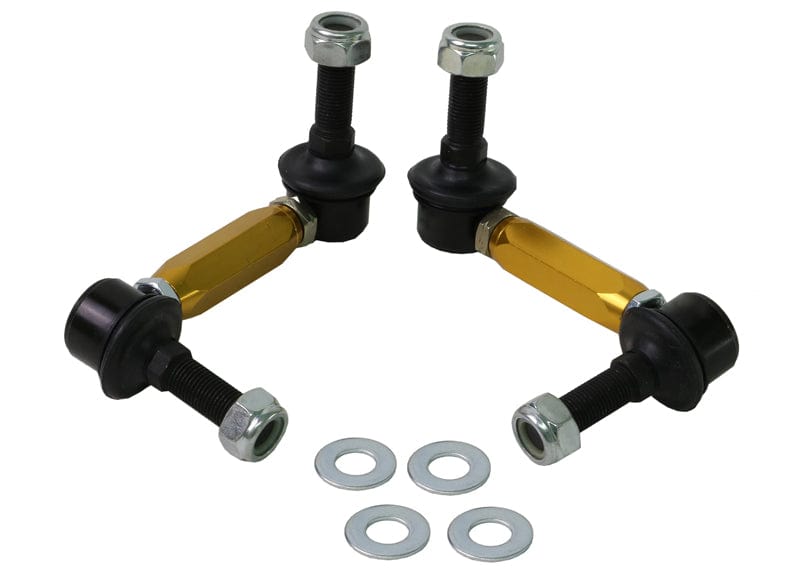 Whiteline 10 x 16 x 26 cm / 100-125mm - horizontal heavy duty ball joints Rear Sway Bar Link to Suit Ford Focus, Mustang and Mitsubishi Pajero SR