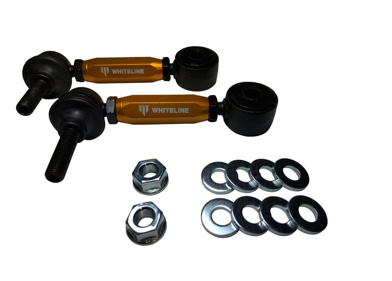 Whiteline 10 x 16 x 26 cm / 110-135mm - horizontal - 10mm ball stud/bushing shank Universal Sway Bar Link - Ball/Bushing Style - 10mm Ball Stud 110-135mm SR