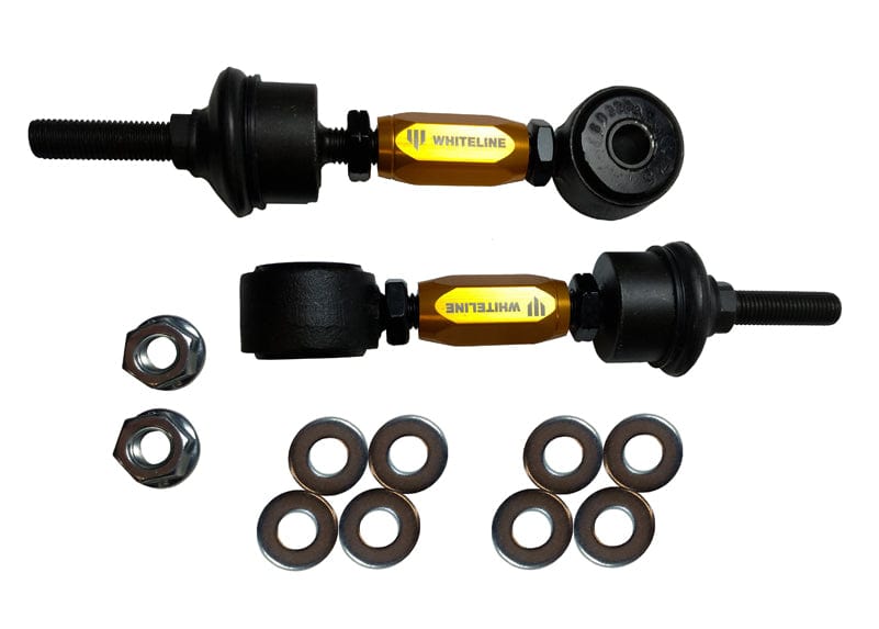 Whiteline 10 x 16 x 26 cm / 110-135mm - horizontal/vertical - 10mm ball stud/bushing shank Universal Sway Bar Link - Ball/Bushing Style - 10mm Ball Stud 110-135mm SR