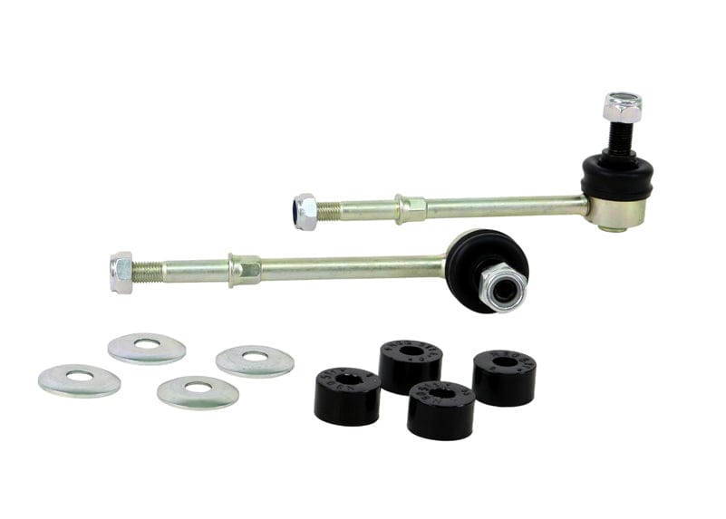 Whiteline 10 x 16 x 26 cm / 163mm - horizontal/vertical - 12mm ball stud/10mm bushing shank Front Sway Bar Link to Suit Nissan Patrol GU SR