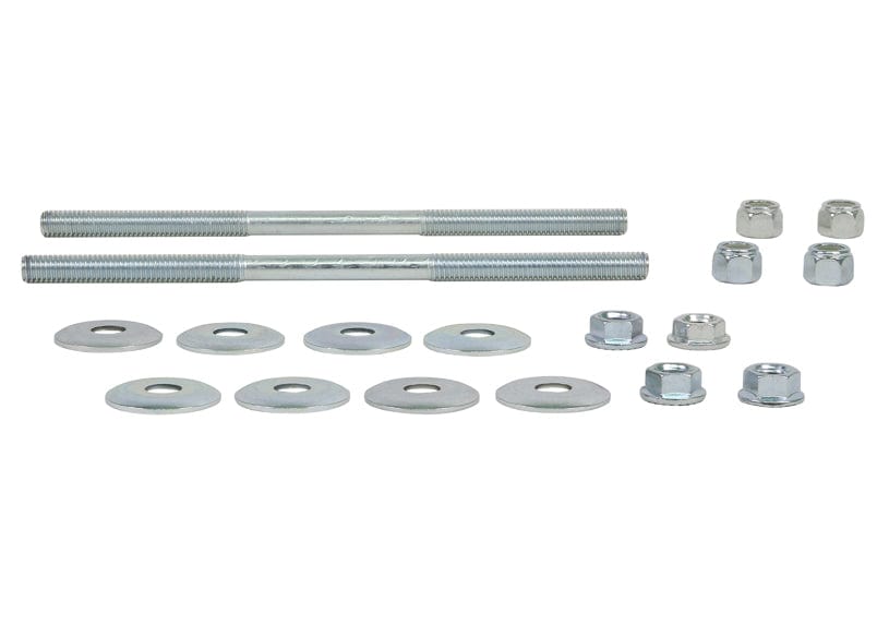 Whiteline 10 x 16 x 26 cm / 202mm - Links, Nuts and Washers Universal Sway Bar Link - Treaded Rod and Bushings style - 202mm Without Bushings SR